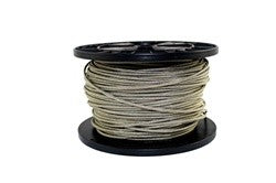 All Parts GW0837B00 Rollo 100 Pies Cable Trenzado con Cubierta de Tela de Estilo Vintage 1