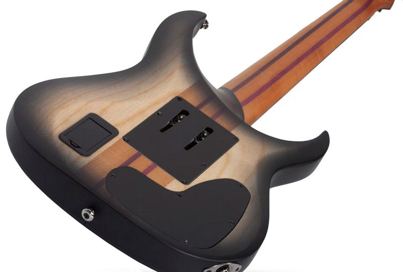 Schecter Banshee Mach-7 FR S LH FB Guitarra Eléctrica 7 Cuerdas para Zurdos Fallout Burst 2