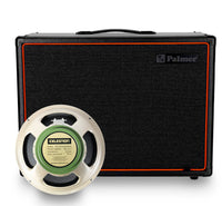 Palmer PCAB112BXGBK Pantalla para Amplificador Guitarra Celestion Greenback 1X12 Abierta 6