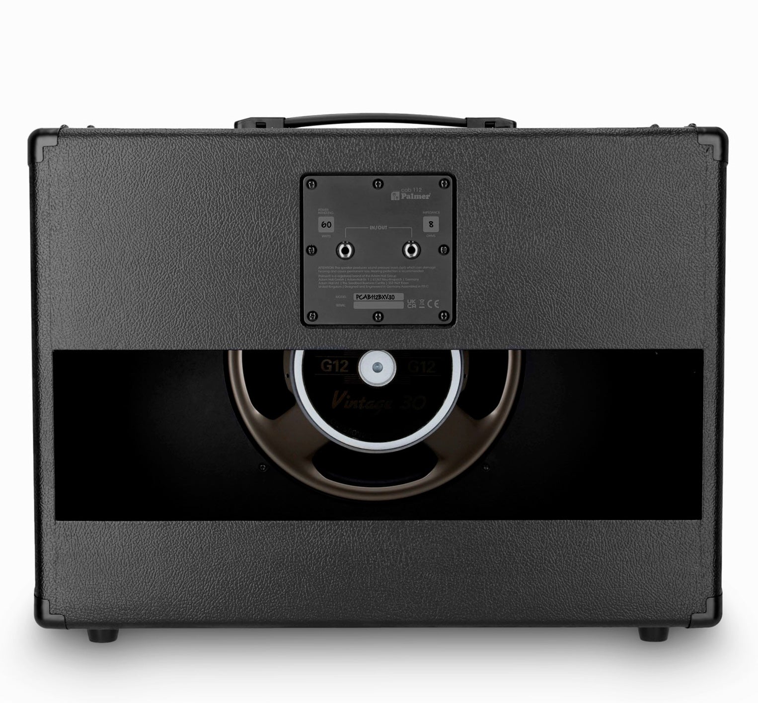 Palmer PCAB112BXV30 Pantalla para Amplificador Guitarra con Celestion Vintage 30 1X12 Abierta 5