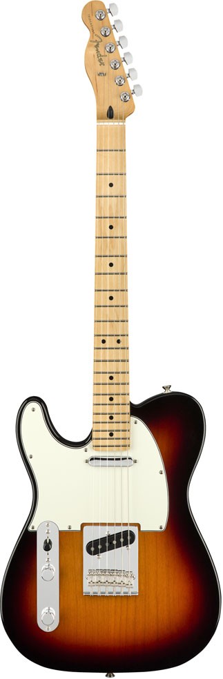 Fender Player Telecaster LH MN Guitarra Eléctrica Zurdos 3 Colores Sunburst 1