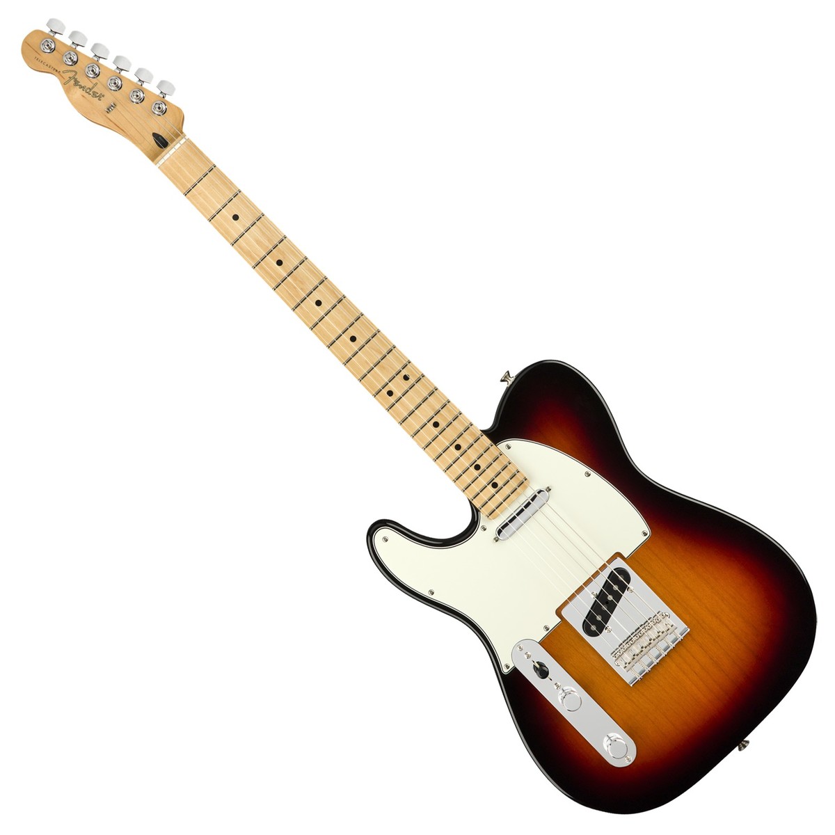 Fender Player Telecaster LH MN Guitarra Eléctrica Zurdos 3 Colores Sunburst 7