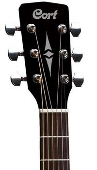 Cort AF510E BKS Guitarra Electroacústica Concierto Black Satin 3