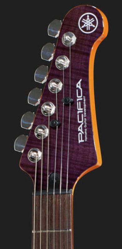 Yamaha Pacifica 611HFM Guitarra Eléctrica Transparent Purple 11