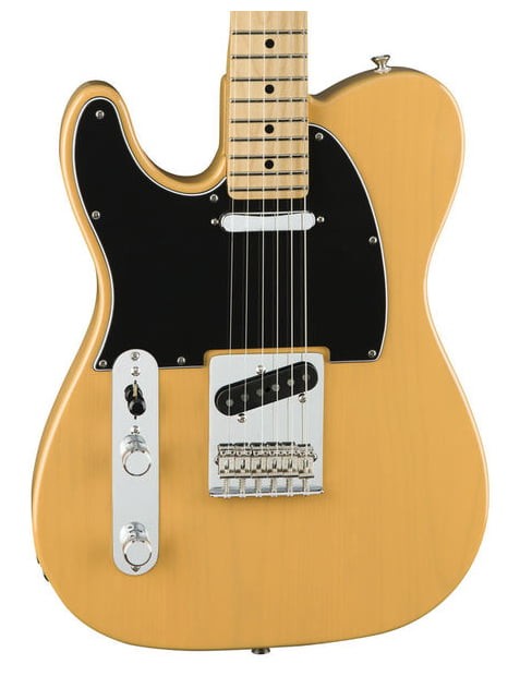 Fender Player Telecaster LH MN Guitarra Eléctrica Zurdos Butterscotch Blonde 3