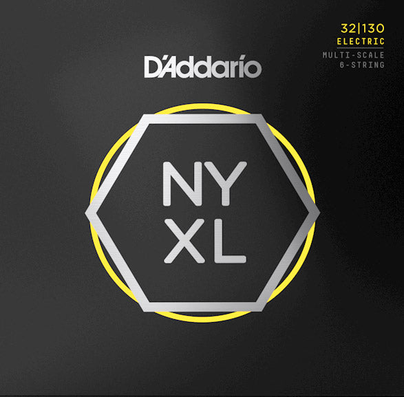 Daddario NYXL32130MS Juego 6 Cuerdas Bajo Multiescala 032-130 1