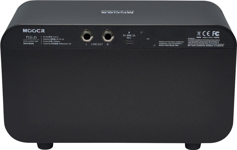 Mooer F15I LI PB Amplificador Guitarra Phantom Black 4