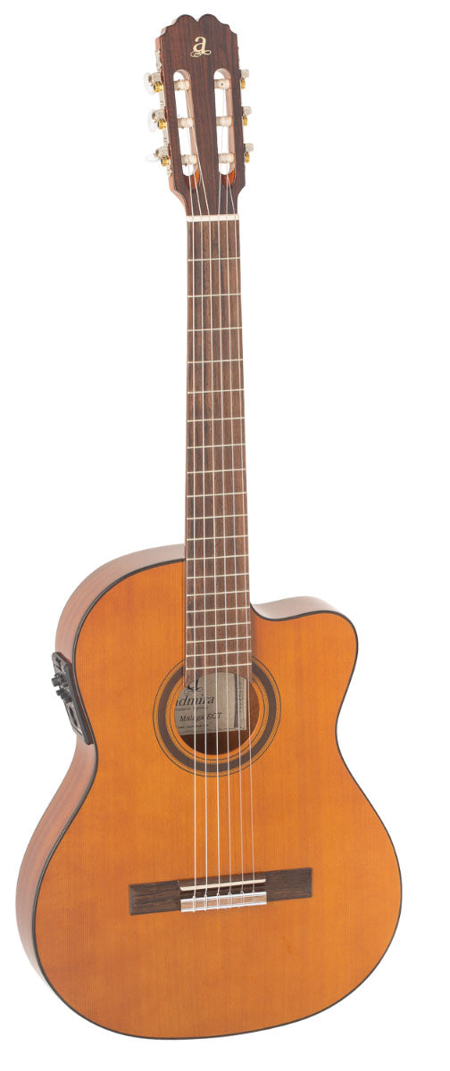 Admira Malaga ECT Guitarra Española Electrificada Cuerpo Estrecho 1