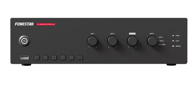 Fonestar PROX-30 Amplificador de Megafonía Monozona 1