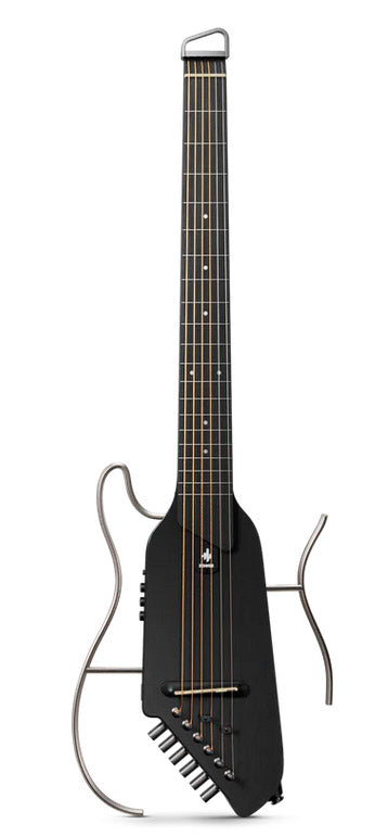Donner Hush-I MAH BLK Guitarra Electroacústica Negra 1