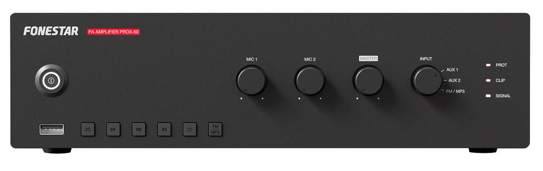 Fonestar PROX-60 Amplificador de Megafonía Monozona 1