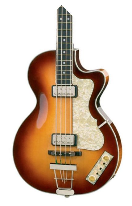 Hofner HCT5002 SB Club Bajo Eléctrico Sunburst 3