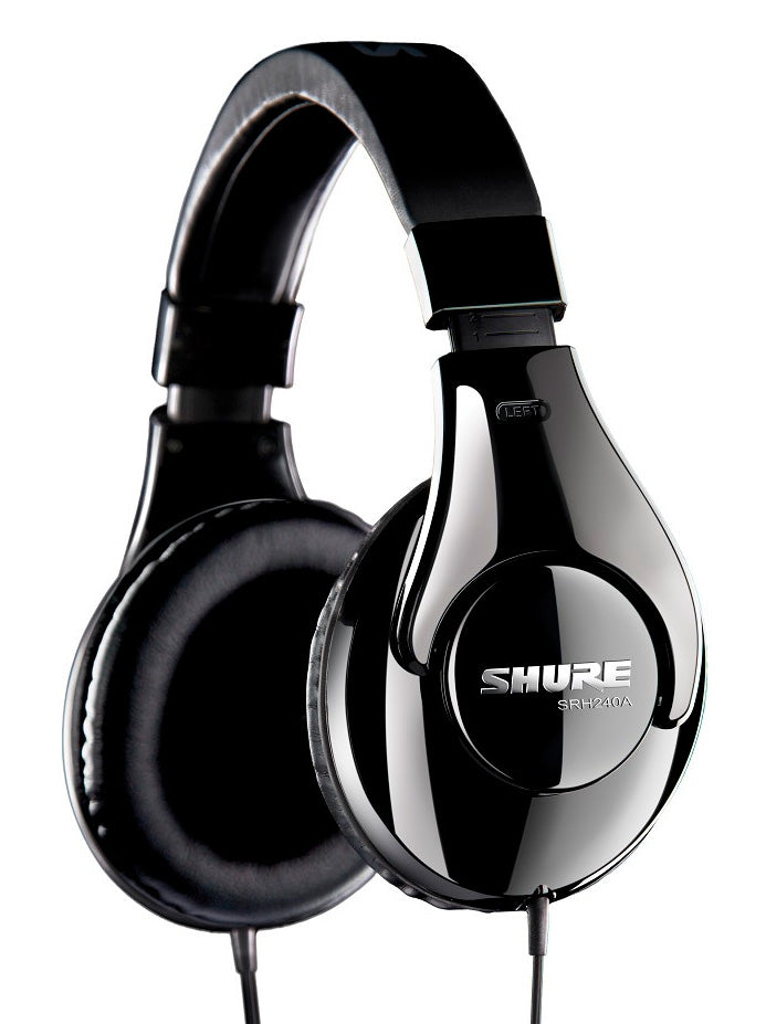 Shure SRH240A-Bk-EFS Auriculares Cerrados Profesionales Estéreo 4