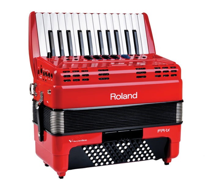 Roland FR1X RD Teclas Acordeón Digital Rojo 2