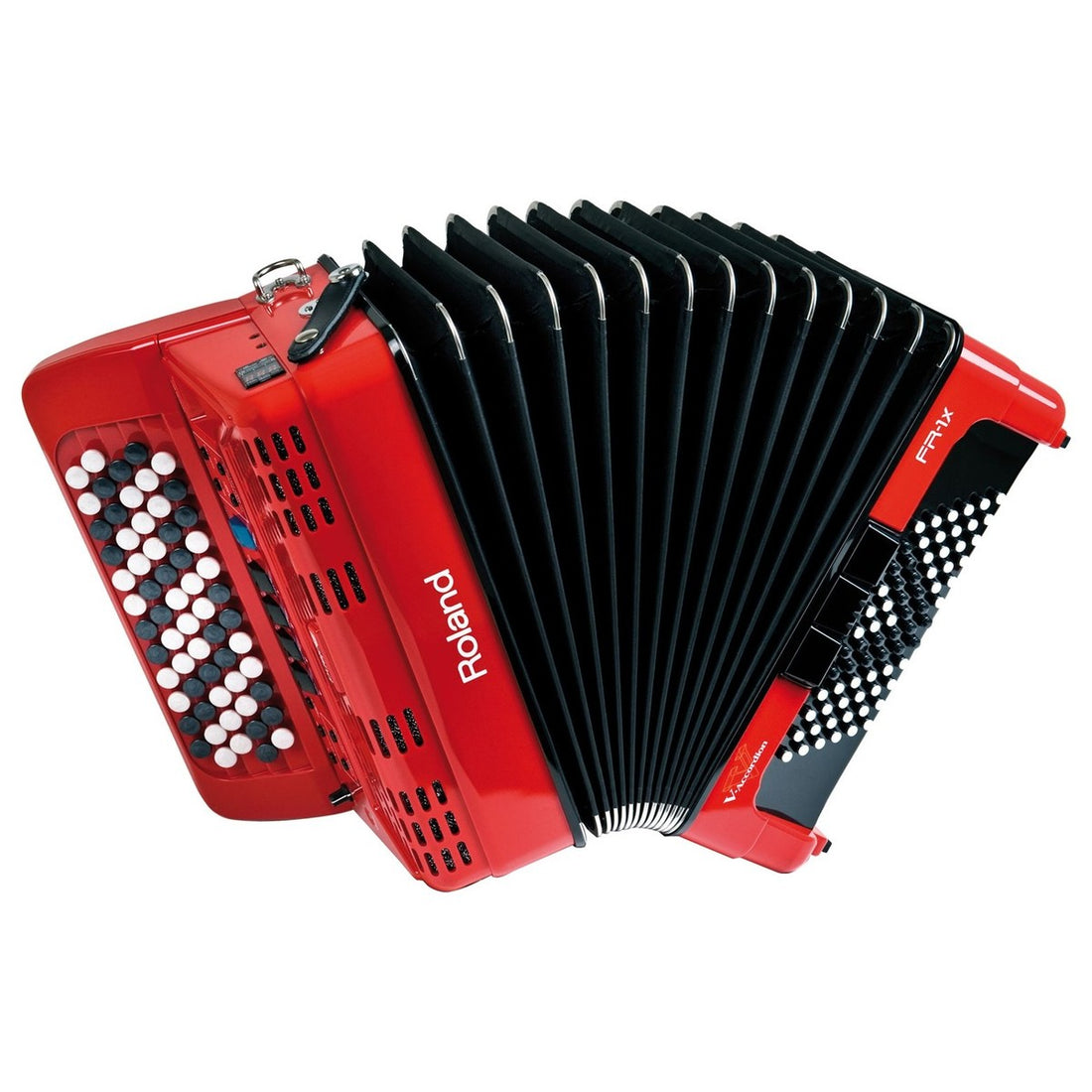 Roland FR1XB RD V Accordion Acordeón Digital Botones Rojo 1