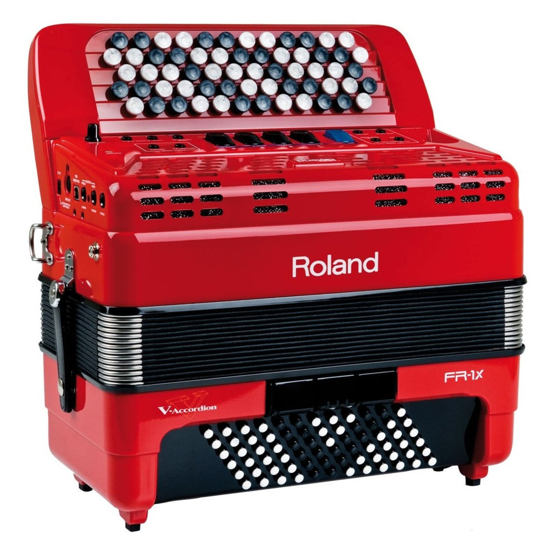 Roland FR1XB RD V Accordion Acordeón Digital Botones Rojo 2