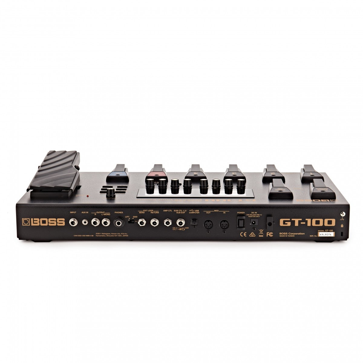 Boss GT-100 Pedalera Multiefectos Guitarra 6