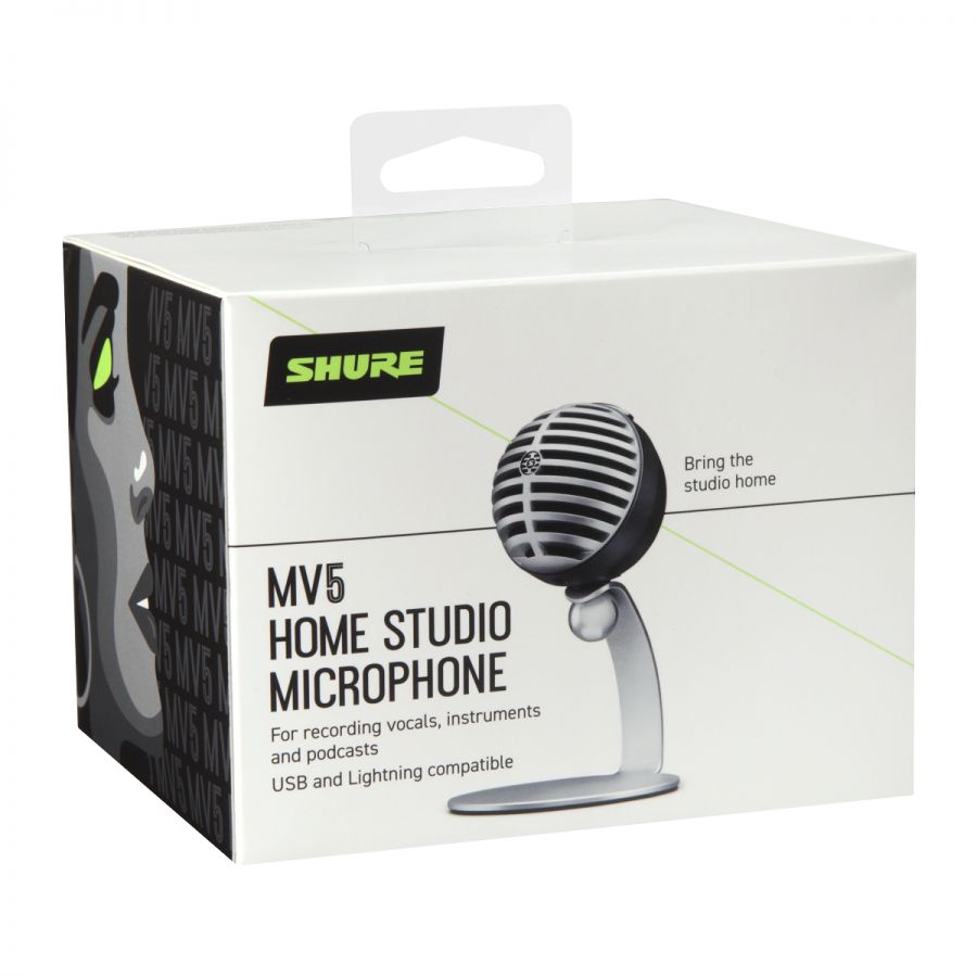 Shure MV5-DIG Micrófono Digital Condensador 7