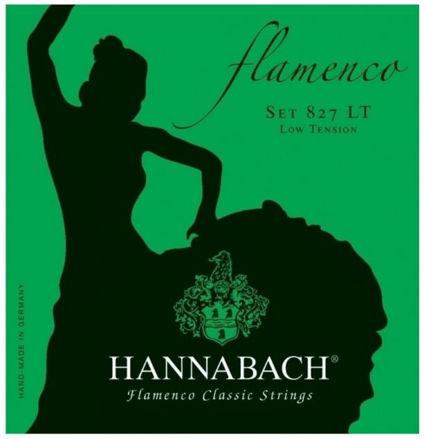 Hannabach 827LT Verde Juego Cuerdas Guitarra Flamenca 1