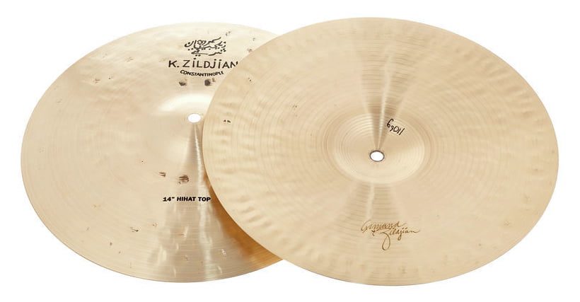 Zildjian K1070 K Constantinople Platos Batería Hihat 14 Pulgadas 3