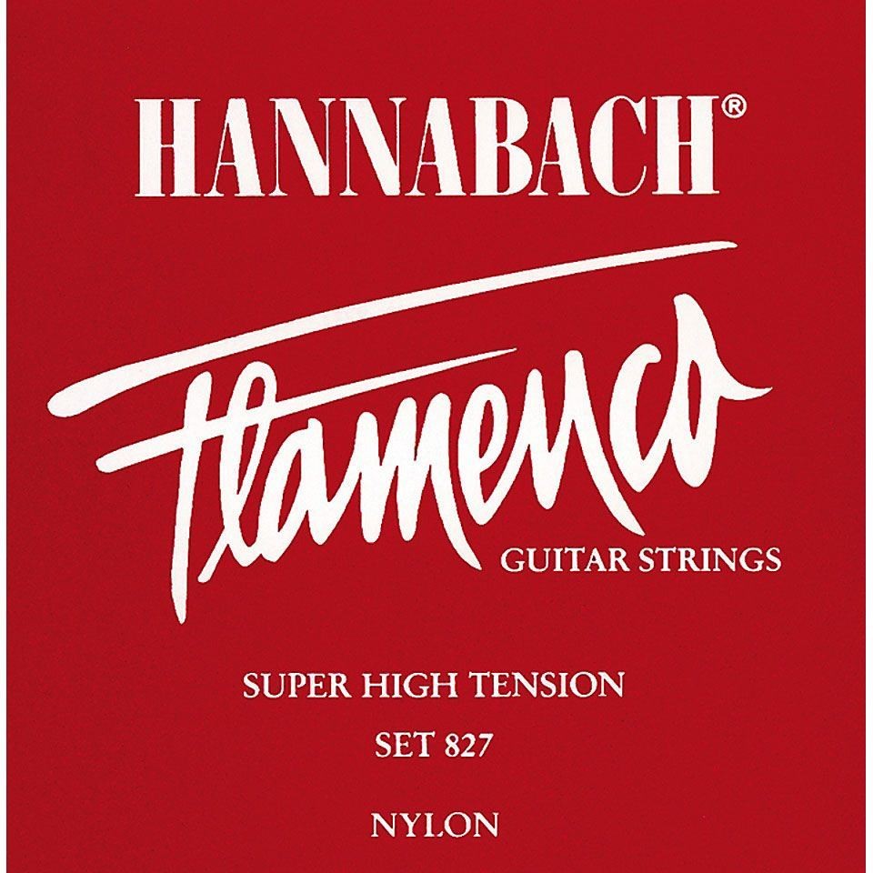 Hannabach 8271SHT Roja 1ª Cuerda Guitarra Flamenca 1