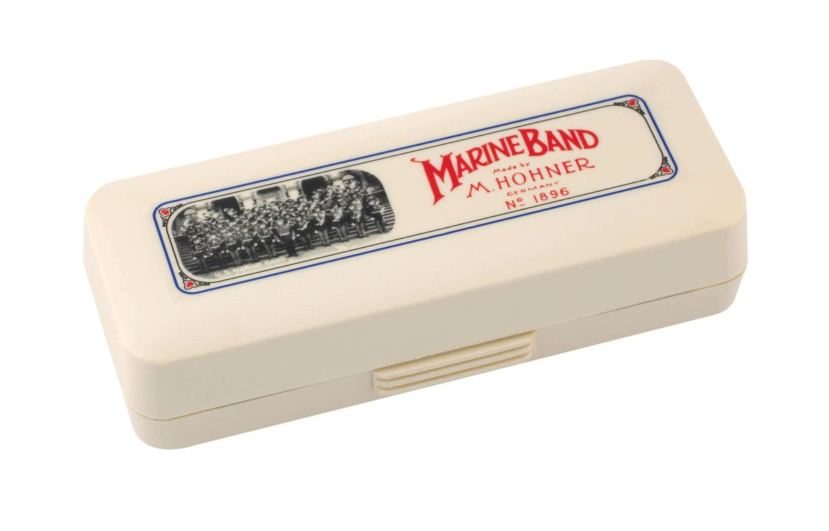 Hohner 1896/20 BB Armónica Blues Nota Si Bemol 20 Voces Marine Band 5