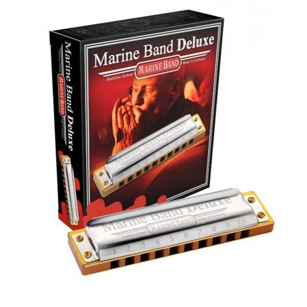 Hohner 2005/20 C Armónica Blues Nota Do 20 Voces Marine Band Deluxe 2