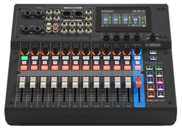 Yamaha MGX12VB Mesa de Mezclas 12 Canales Negra 3