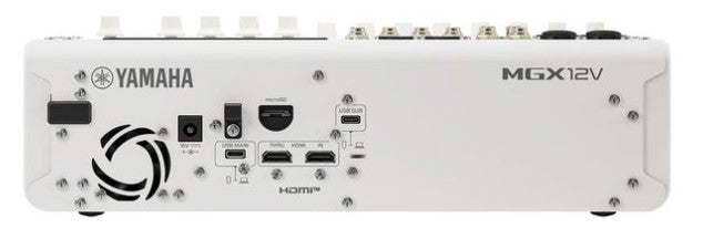 Yamaha MGX12VW Mesa de Mezclas 12 Canales Blanca 4