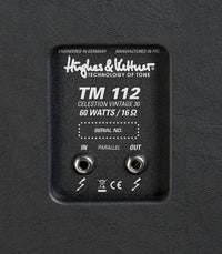 Hughes & Kettner TM112 Tubemeister Cabinet Pantalla para Amplificador 6