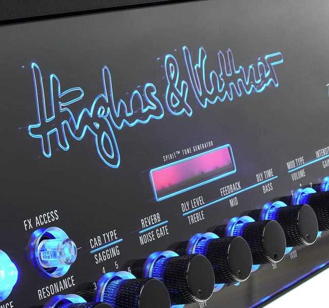 Hughes & Kettner SP200H BLK Blackspirit Amplificador Cabezal Guitarra 8