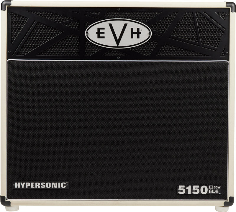 EVH 5150III Hypersonic 6L6 1X12 IV Amplificador Guitarra Marfil 1
