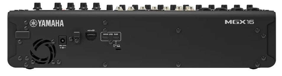 Yamaha MGX16B Mesa de Mezclas 16 Canales Negra 5