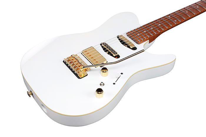 Ibanez LB1 WH Lari Basilio Guitarra Eléctrica Blanca 8