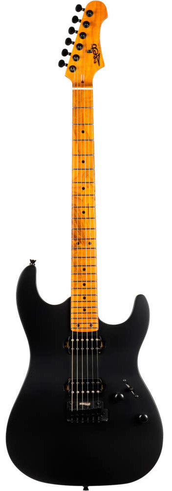 Jet Guitars JS500 HH MBK RW Guitarra Eléctrica Matte Black 1