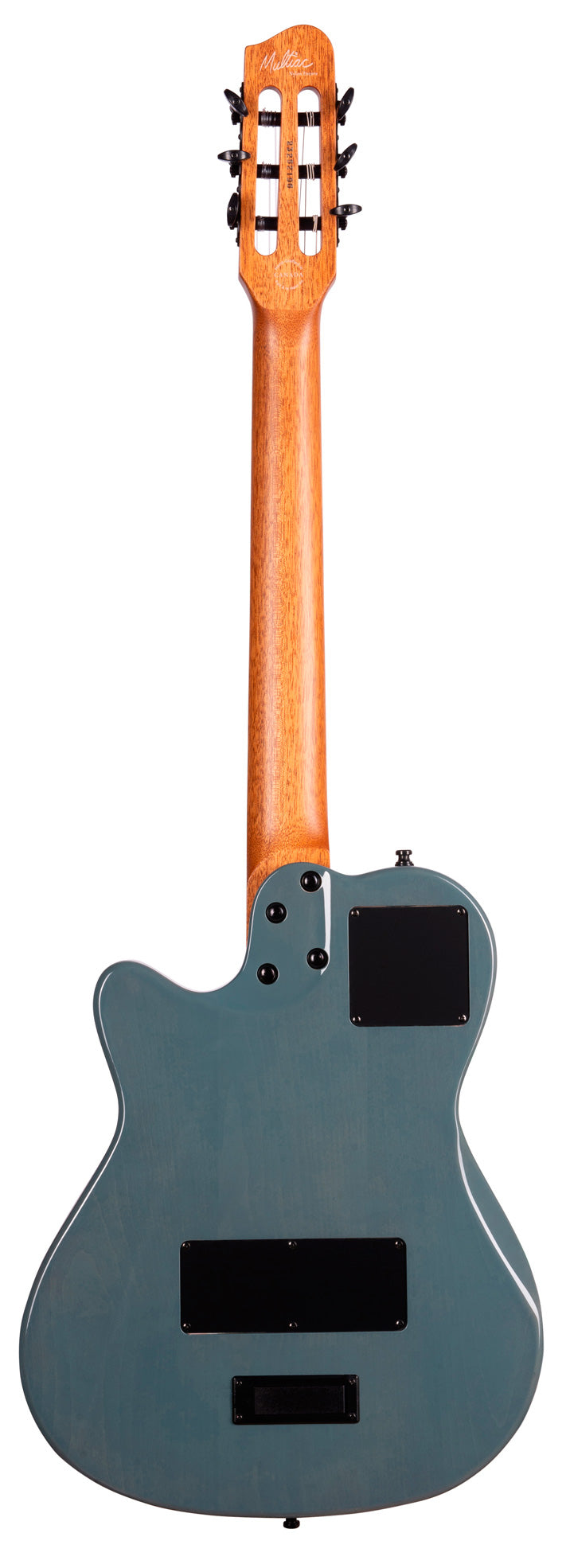 Godin Multiac Mundial ABL Guitarra Española Electrificada Arctik Blue 2