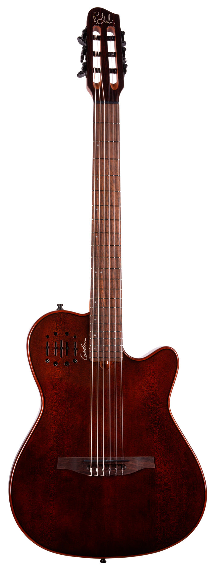 Godin Multiac Mundial KBS Guitarra Española Electrificada Kanyon Burst 1