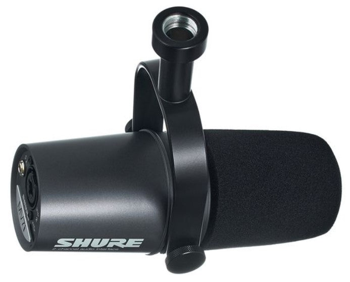 Shure MV7i Micrófono Inteligente con Interfaz de Audio 9