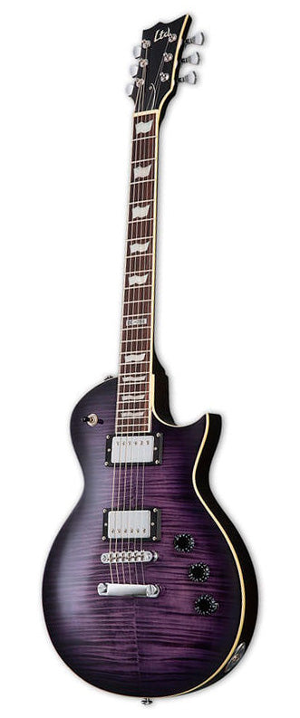 ESP LTD EC256FM STPSB Guitarra Eléctrica See Thru Purple Sunburst 2