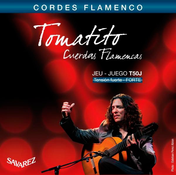 Savarez T50J Tomatito Juego de Cuerdas Guitarra Flamenca Tensión Fuerte 1