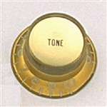 All Parts PK0182032 Reflector Cap Tone Knobs (2) Gold Fits USA Split Shaft Pots 1