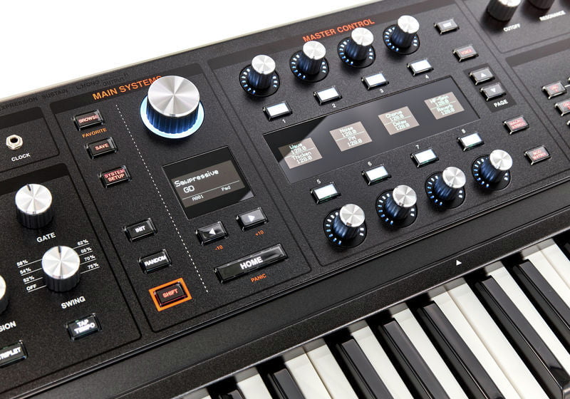 Ashun Ashun Sound Machines Hydrasynth Keyboard Teclado Sintetizador