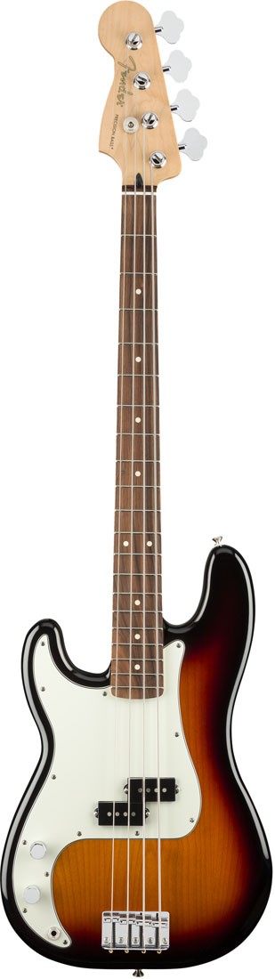 Fender Player Precision Bass LH PF Bajo Eléctrico Zurdos 3 Colores Sunburst 1