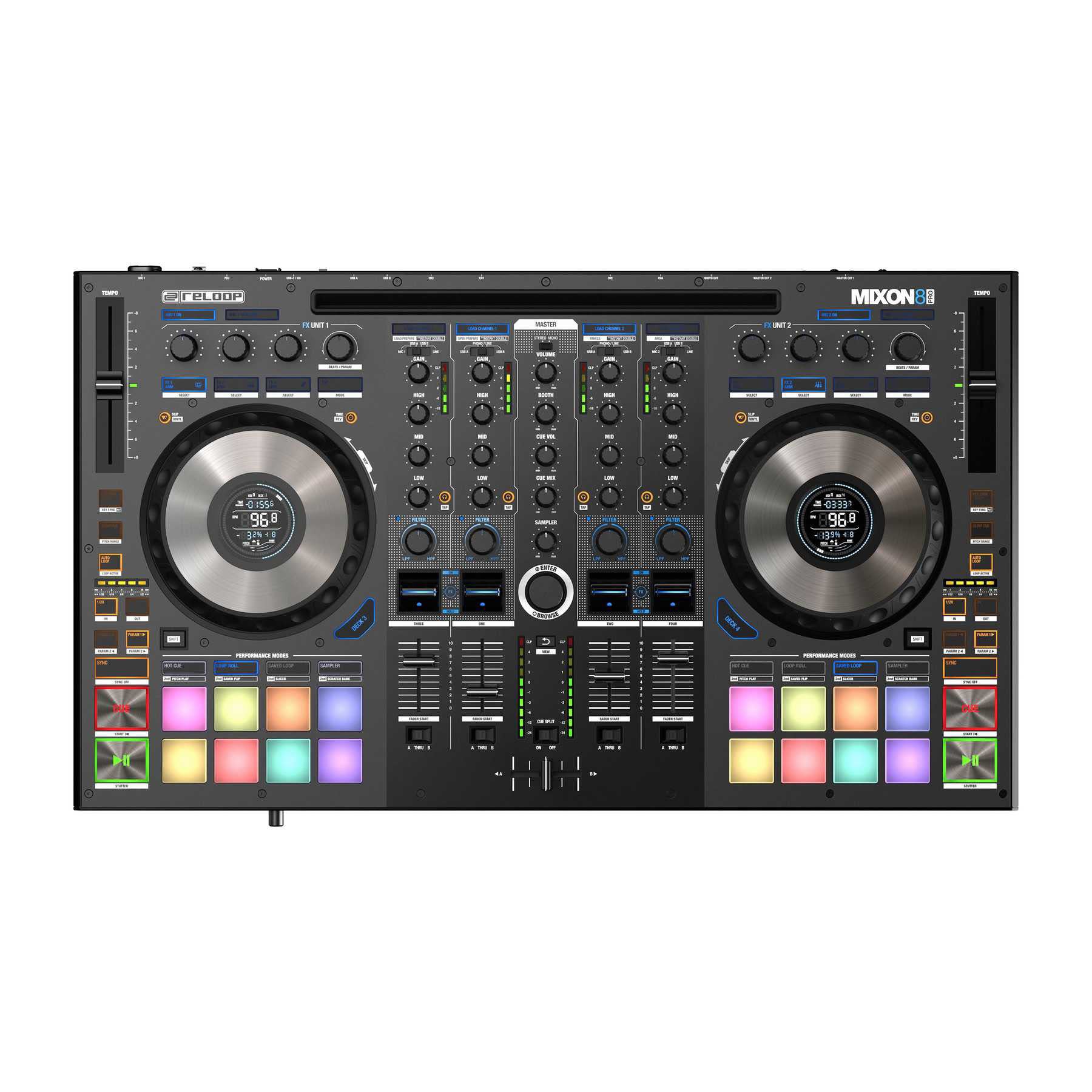 Reloop MIXON8 PRO Controlador DJ 1