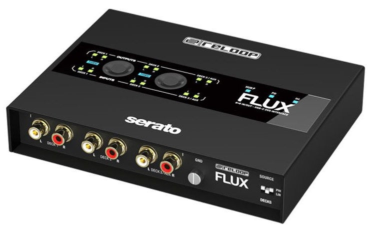 Reloop Flux Interfaz de Audio USB C Dvs 3