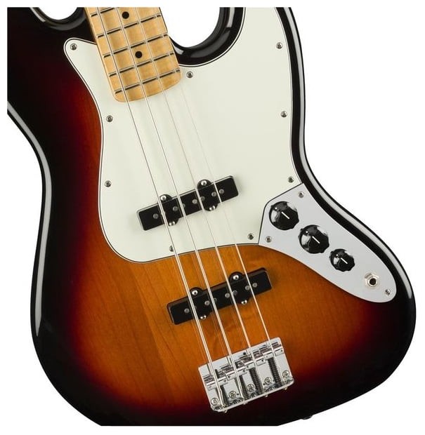 Fender Player Jazz Bass MN Bajo Eléctrico 3 Colores Sunburst 4