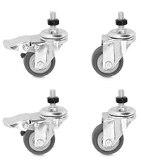 Adam Hall K4CDCASTORSET Juego de Ruedas para K4CD450 y K4CD650 1