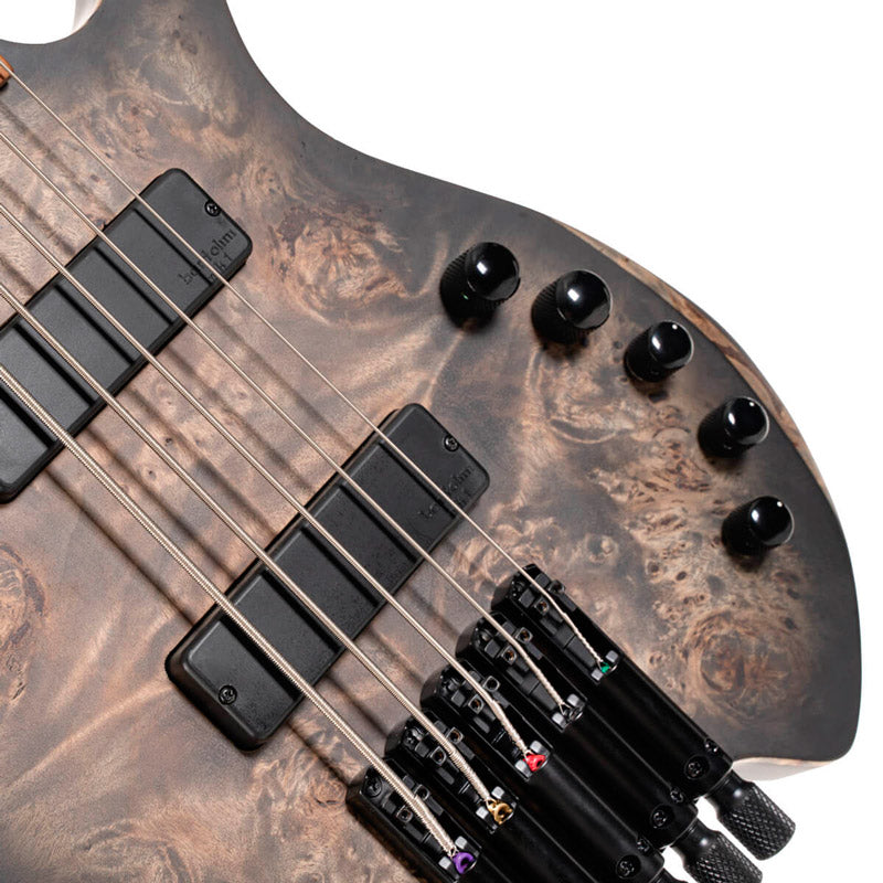 Cort Space 5 SDB Bajo Eléctrico 5 Cuerdas Headless Star Dust Black 4