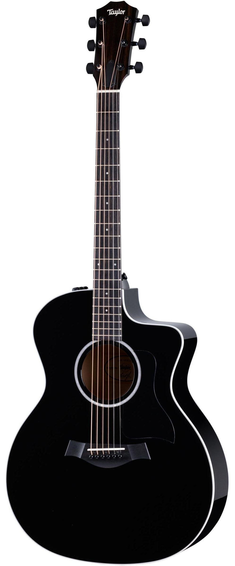 Taylor 214CE-BLK Plus Guitarra Electroacústica Gran Auditorio Negra 1