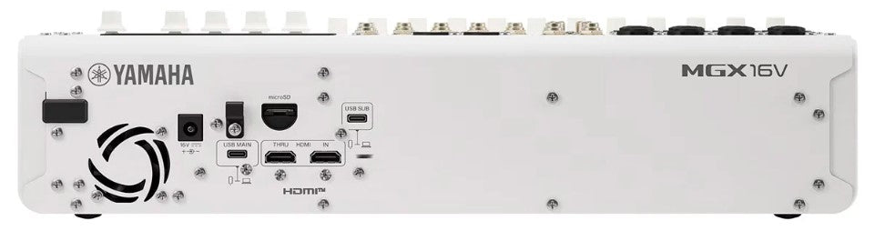 Yamaha MGX16VW Mesa de Mezclas 16 Canales Blanca 5